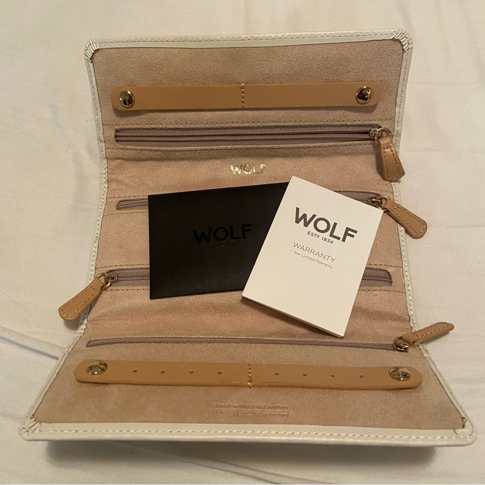 WOLF 1834 Chloe luxury jewelry roll - Picture 6 of 6